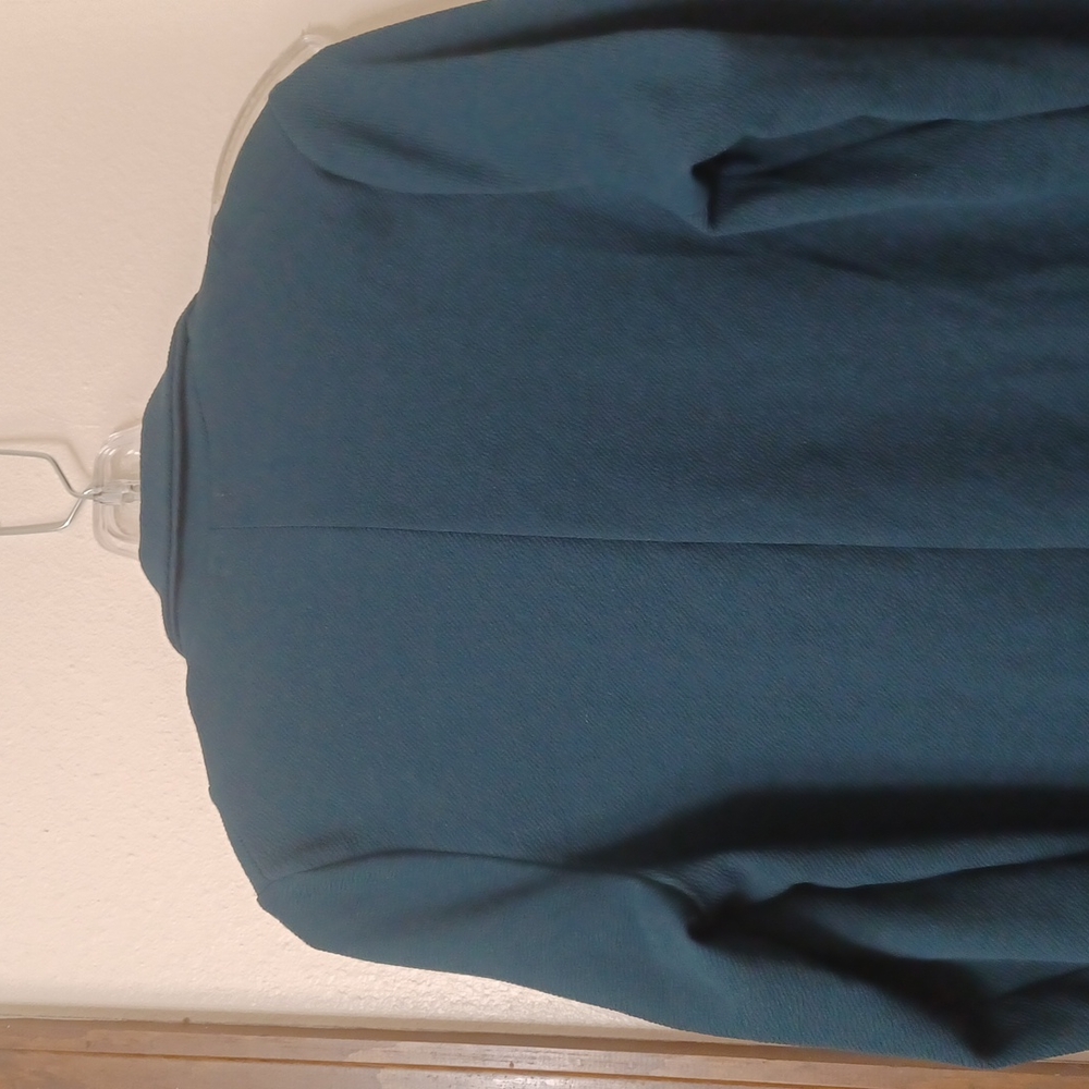 Prettylittlething  single button front teal Blazer NWT - Picture 3 of 7